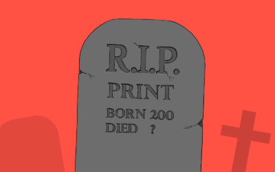 Is print really dead?